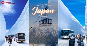 Tour Nhật Bản Cung Đường Tuyết Mùa Hè KH Từ HCM